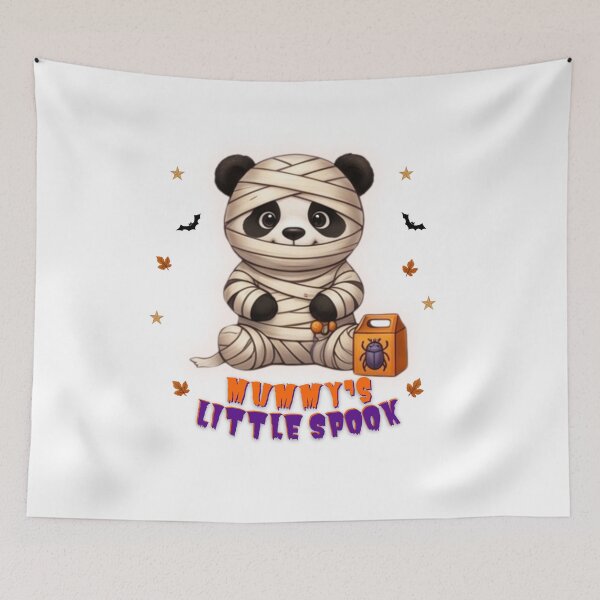 Item preview, Cute Mummy Panda Halloween Spooky Character designed and sold by EnginerdStudio.