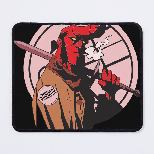 Item preview, Red Fiery Hero Smoking  designed and sold by Jasonrompfgh.