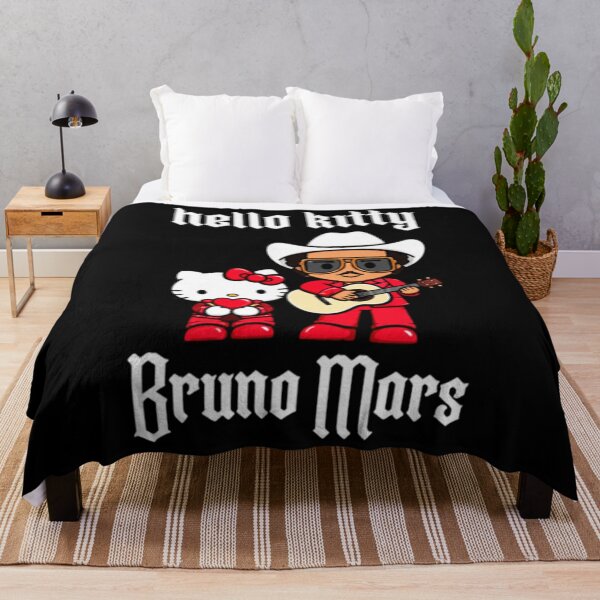 Item preview, Bruno Mars The Romantic Tour 2026, hello Bruno Kawaii Musician Red Suit designed and sold by johnsonliies.