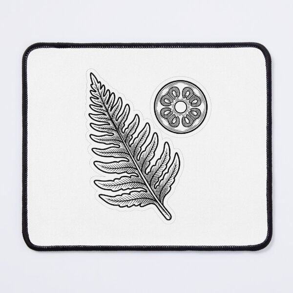 Item preview, Vintage Engraved Fern Leaf Botanical Illustration designed and sold by Qavex Design Co..