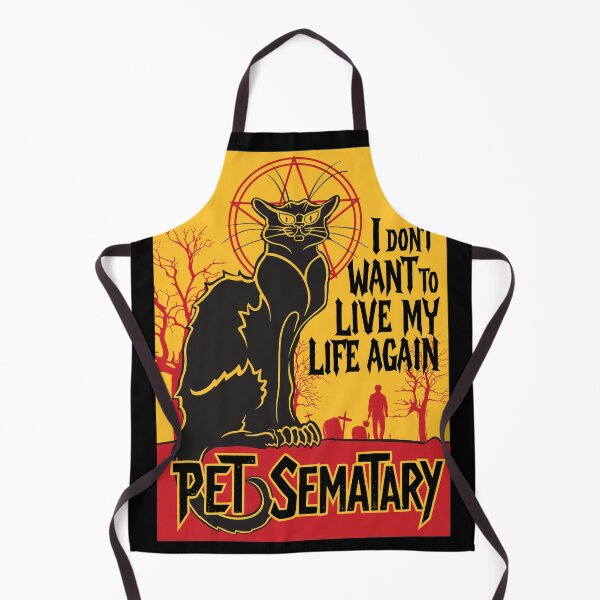 Item preview, Black Cat Pet Sematary Quote Distressed Art designed and sold by Jasonrompfgh.