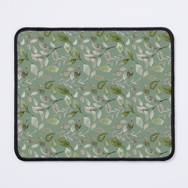 Item preview, Sage Green Watercolor Botanical Leaf Pattern designed and sold by ​Jyoti Digital Artist.