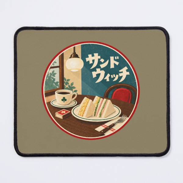 Item preview, Retro Kissaten Sandwich – Japanese Vintage Café designed and sold by mellow-koko.