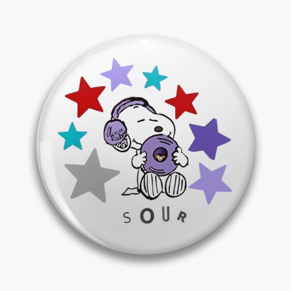 Item preview, Snoopy Listening To Olivia Rodrigo Sour Album Stars designed and sold by Worldofrat.