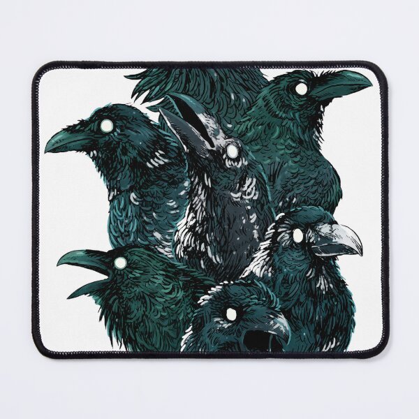 Item preview, Seven Glowing Eyed Corvid Cluster  designed and sold by Jasonrompfgh.