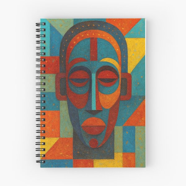 Item preview, African Mask Painting – Tribal African Art designed and sold by GalleryKauffeld.