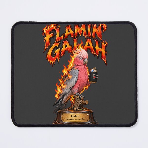 Item preview, Flamin’ Galah – Funny Australian Galah Bird & Beer Humor designed and sold by KissMy6 Industries.