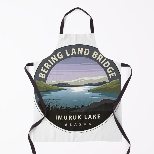 Item preview, Imuruk Lake Bering Land Bridge Alaska Sticker designed and sold by DetourDgn.