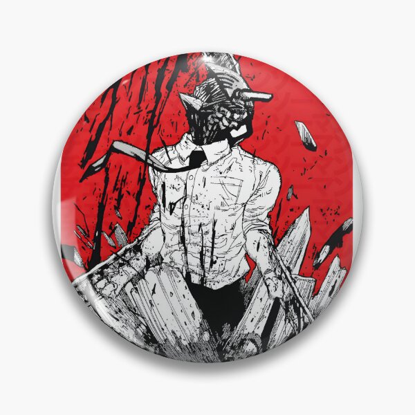 Artikelvorschau, Grafikdesign-Kunstwerk inspiriert von Chainsaw Man entworfen und verkauft von Thakor Jitendra.