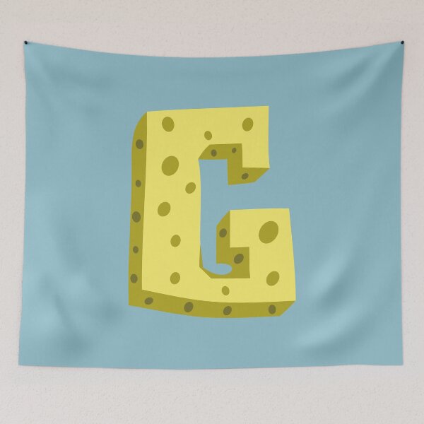 Item preview, Letter G Fun Alphabet Yellow Cartoon – Letter G for Kids designed and sold by charlypicazo.