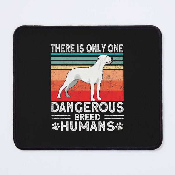 Item preview, Dangerous Breed Humans Dog Lover Retro Sunset designed and sold by YarningsandYear.