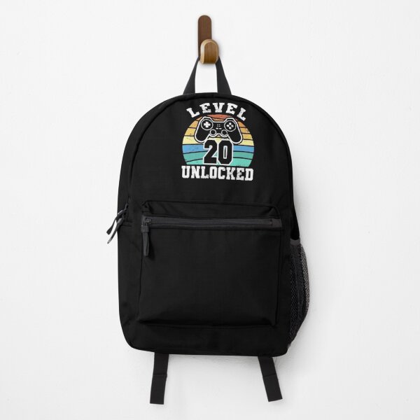 Item preview, Level 20 Unlocked Vintage Gamer 20th Birthday designed and sold by louda02.