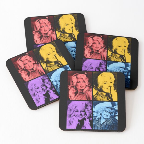 Item preview, Dolly Parton Retro 80s Color Pop Art designed and sold by SonnyGilmore.