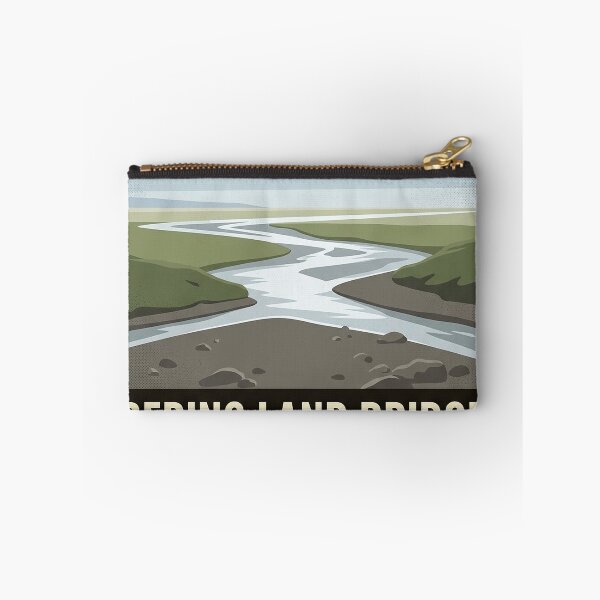 Item preview, Kuzitrin River Bering Land Bridge Alaska Sticker designed and sold by DetourDgn.