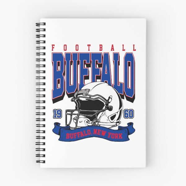 Item preview, Vintage Football Helmet Buffalo NY Retro  designed and sold by TrinidyChan.