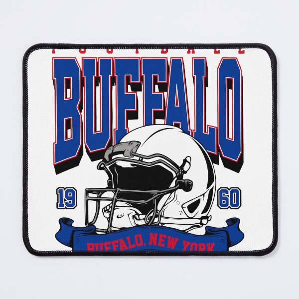 Item preview, Vintage Football Helmet Buffalo NY Retro  designed and sold by TrinidyChan.