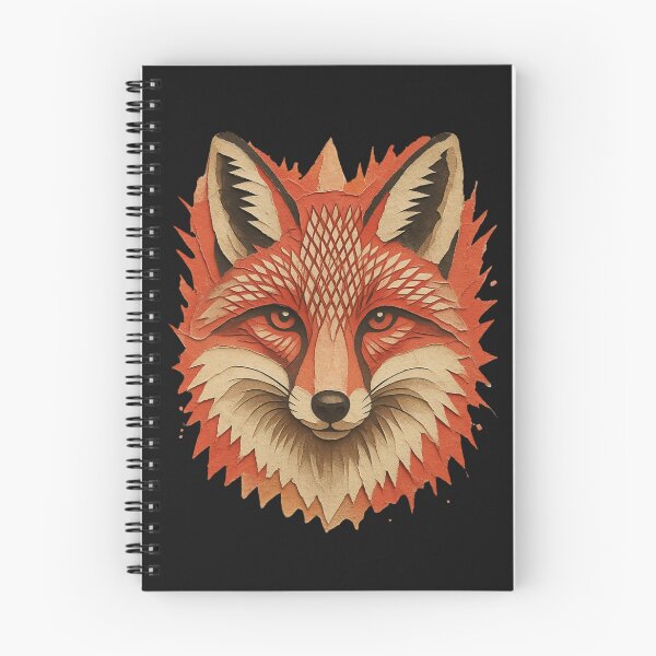 Item preview, Vibrant Geometric Fox – Colorful Cartoon Dog Animal Art designed and sold by Genius Geek.