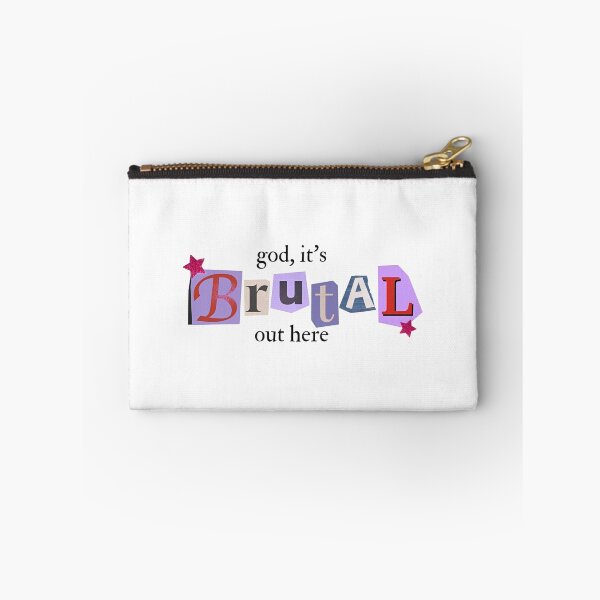 Item preview, God It's Brutal Out Here Olivia Rodrigo Sour Lyrics designed and sold by Worldofrat.