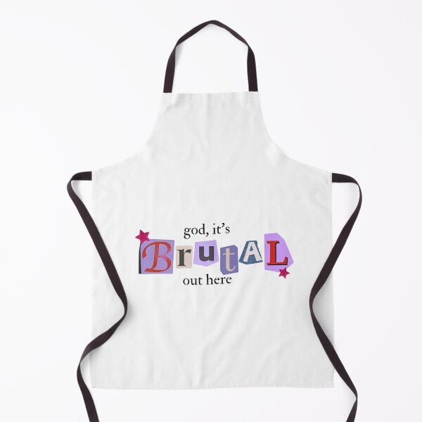 Item preview, God It's Brutal Out Here Olivia Rodrigo Sour Lyrics designed and sold by Worldofrat.
