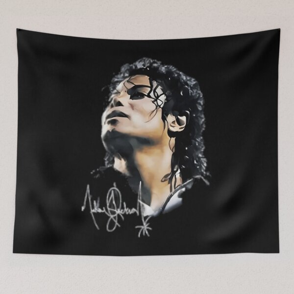 Item preview, Michaels Jackson Singer Signature Big Face  designed and sold by zion28.