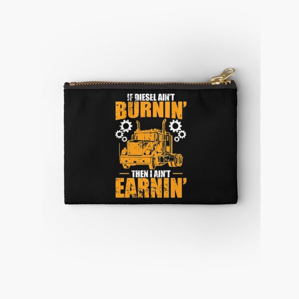 Item preview, Diesel Burnin' Earnin' Trucker Graphic designed and sold by YarningsandYear.