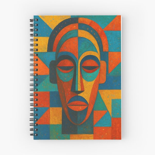 Item preview, African Mask Painting – Tribal African Art designed and sold by GalleryKauffeld.