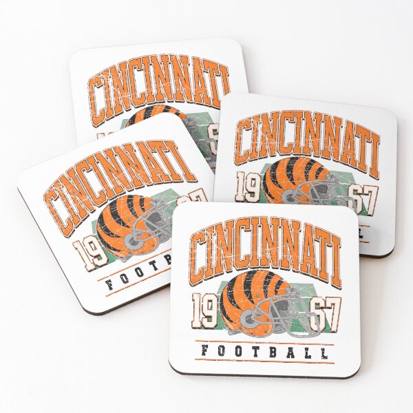 Item preview, Retro Cincinnati Football Helmet 1967 Design designed and sold by BartholRhyat.