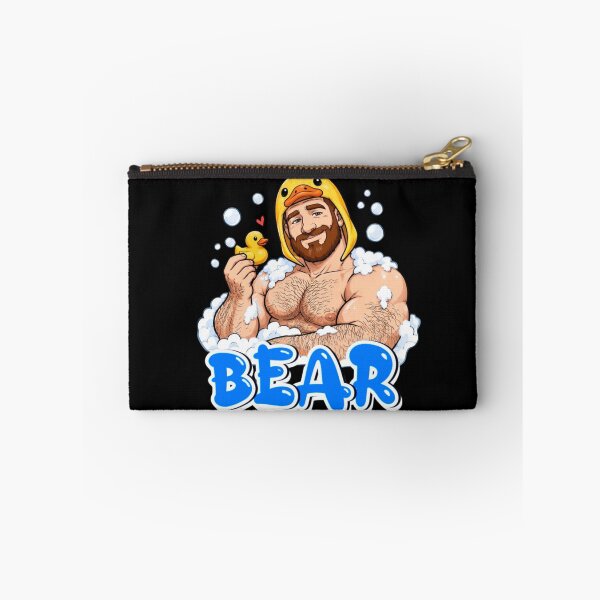 Item preview, Bear Bath Time | Gay Bear Duck Bath Funny Pride Design designed and sold by BrokenLabel.