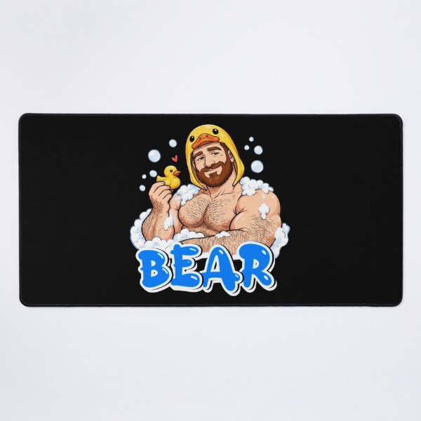 Item preview, Bear Bath Time | Gay Bear Duck Bath Funny Pride Design designed and sold by BrokenLabel.