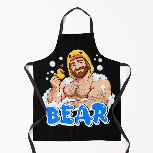 Item preview, Bear Bath Time | Gay Bear Duck Bath Funny Pride Design designed and sold by BrokenLabel.