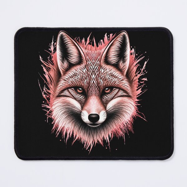 Item preview, Geometric Fox – Colorful Cartoon Dog Animal Art designed and sold by Genius Geek.
