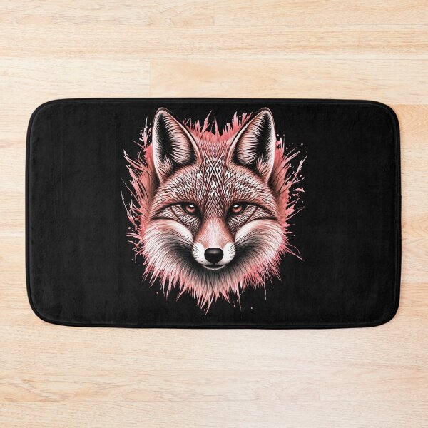 Item preview, Geometric Fox – Colorful Cartoon Dog Animal Art designed and sold by Genius Geek.