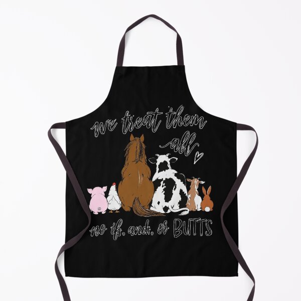 Item preview, Veterinarians Funny No If Ands Or Butts About It designed and sold by BarnettemarArts.