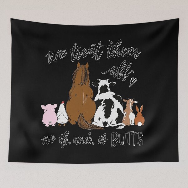 Item preview, Veterinarians Funny No If Ands Or Butts About It designed and sold by BarnettemarArts.