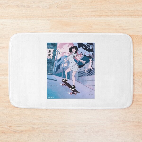 Item preview, Chill Lofi Skateboarding Vibes Digital Art PNG Design designed and sold by Thakor Jitendra.