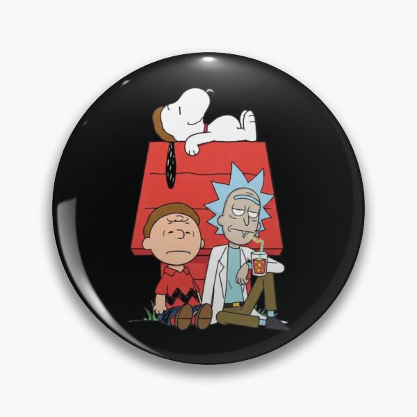 Artikelvorschau, Snoopy mit Rick und Morty entworfen und verkauft von zion28.