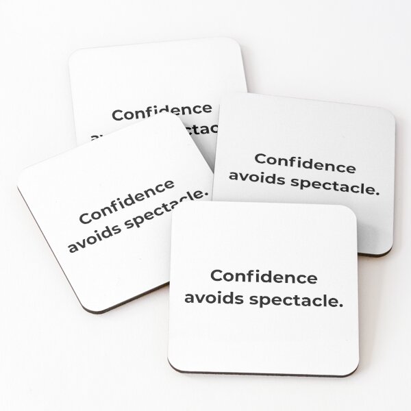 Item preview, Confidence avoids spectacle. designed and sold by MPSTUDIOPL.