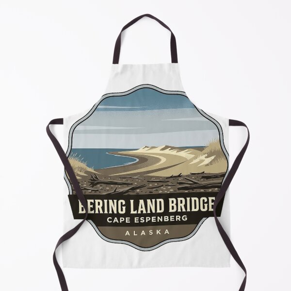 Item preview, Cape Espenberg Bering Land Bridge Alaska Coast Sticker designed and sold by DetourDgn.
