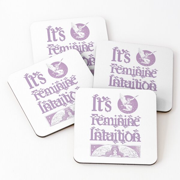 Item preview, It's Feminine Intuition Chappell Roan Lyrics Aesthetic designed and sold by Worldofrat.