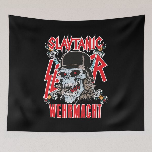 Item preview, Slaytanic Wehrmacht Skull  designed and sold by CarlottaKubzfsg.