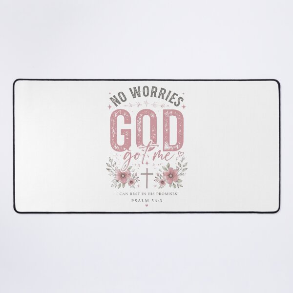 Item preview, Psalm 563 Christian No Worries God Got Me  designed and sold by llamaamanart.