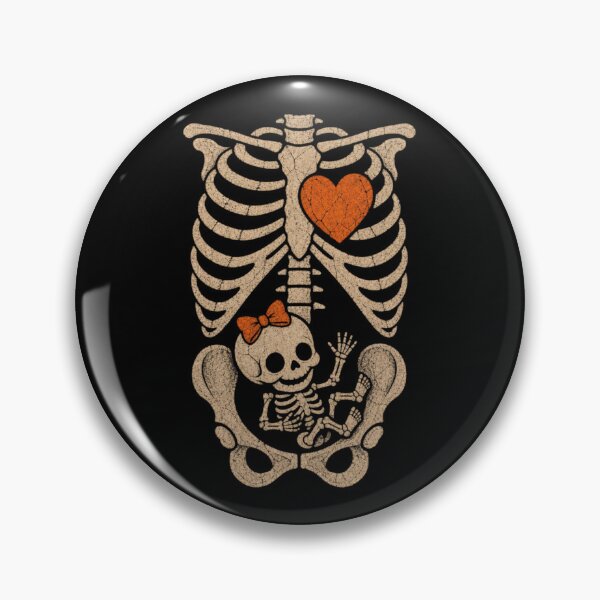 Item preview, Spooky Pregnant Mom Apparel | Baby Skeleton Ribcage Design designed and sold by shirt-hard-top1.