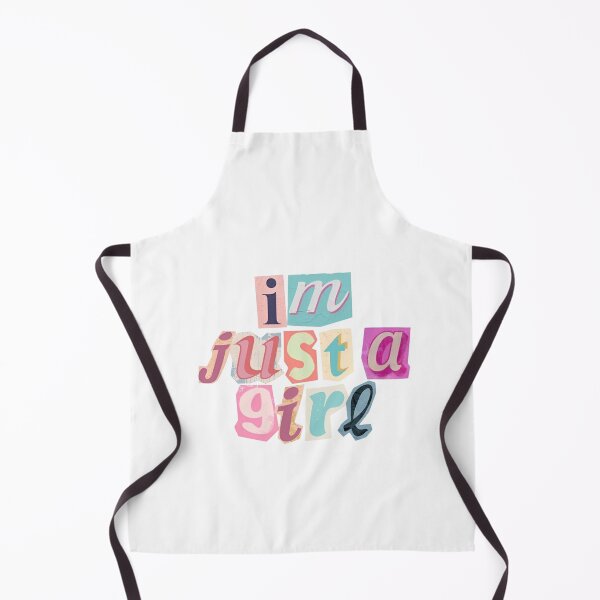 Item preview, I'm Just A Girl Ransom Note Y2K Aesthetic designed and sold by Worldofrat.