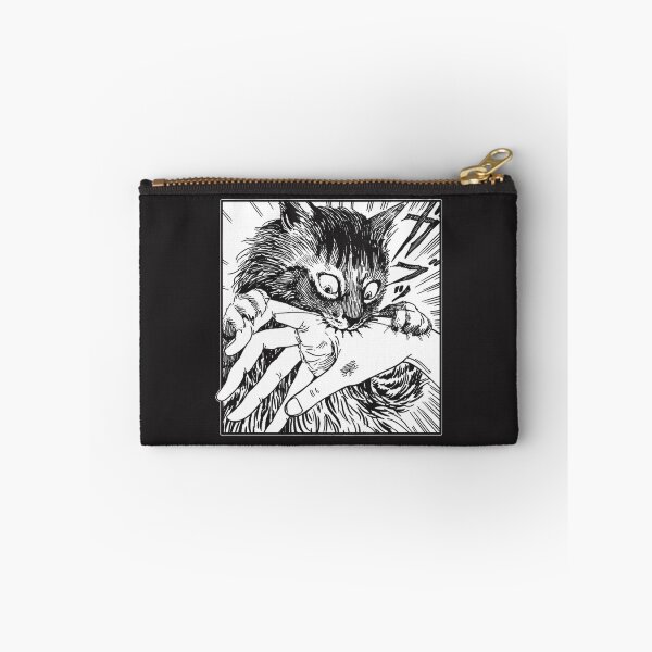 Item preview, Funny Cat Bite Illustration - Cute Cat Paw and Teeth Design designed and sold by Yobconcept.