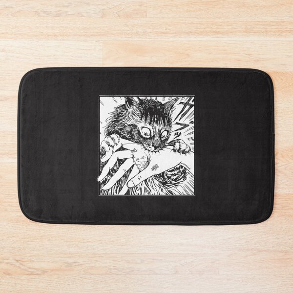 Item preview, Funny Cat Bite Illustration - Cute Cat Paw and Teeth Design designed and sold by Yobconcept.
