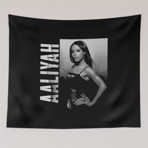 Item preview, Aaliyah Oil Painting designed and sold by THE-Evockers.