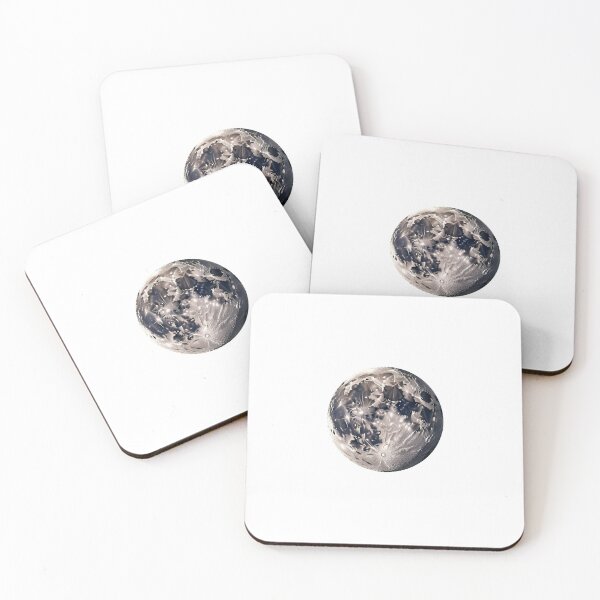 Item preview, Full Moon in Detail: Realistic Lunar Surface Art designed and sold by Helt-enkelt.
