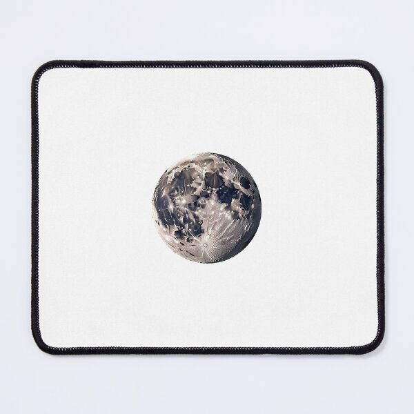 Item preview, Full Moon in Detail: Realistic Lunar Surface Art designed and sold by Helt-enkelt.