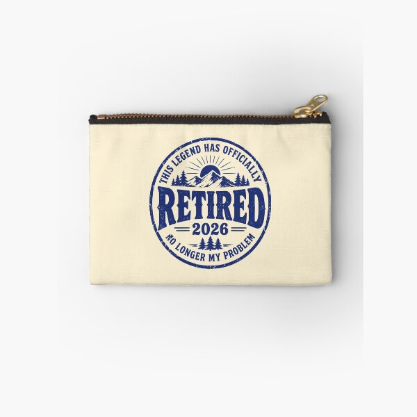 Item preview, Officially Retired 2026 Funny Retirement Badge Art designed and sold by 89shirts.