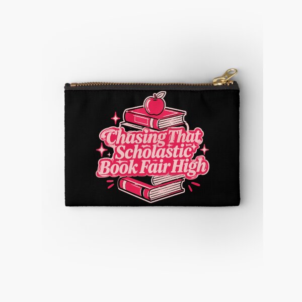 Item preview, Chasing That Scholastic Book Fair High Cozy Pink Red Version designed and sold by BethanyAguirre.